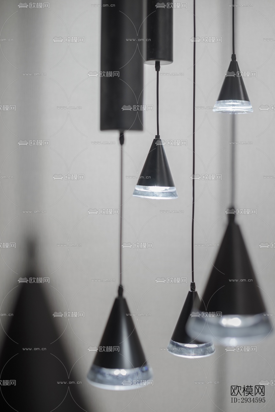 新中式平层效果图下载（渲染图2）