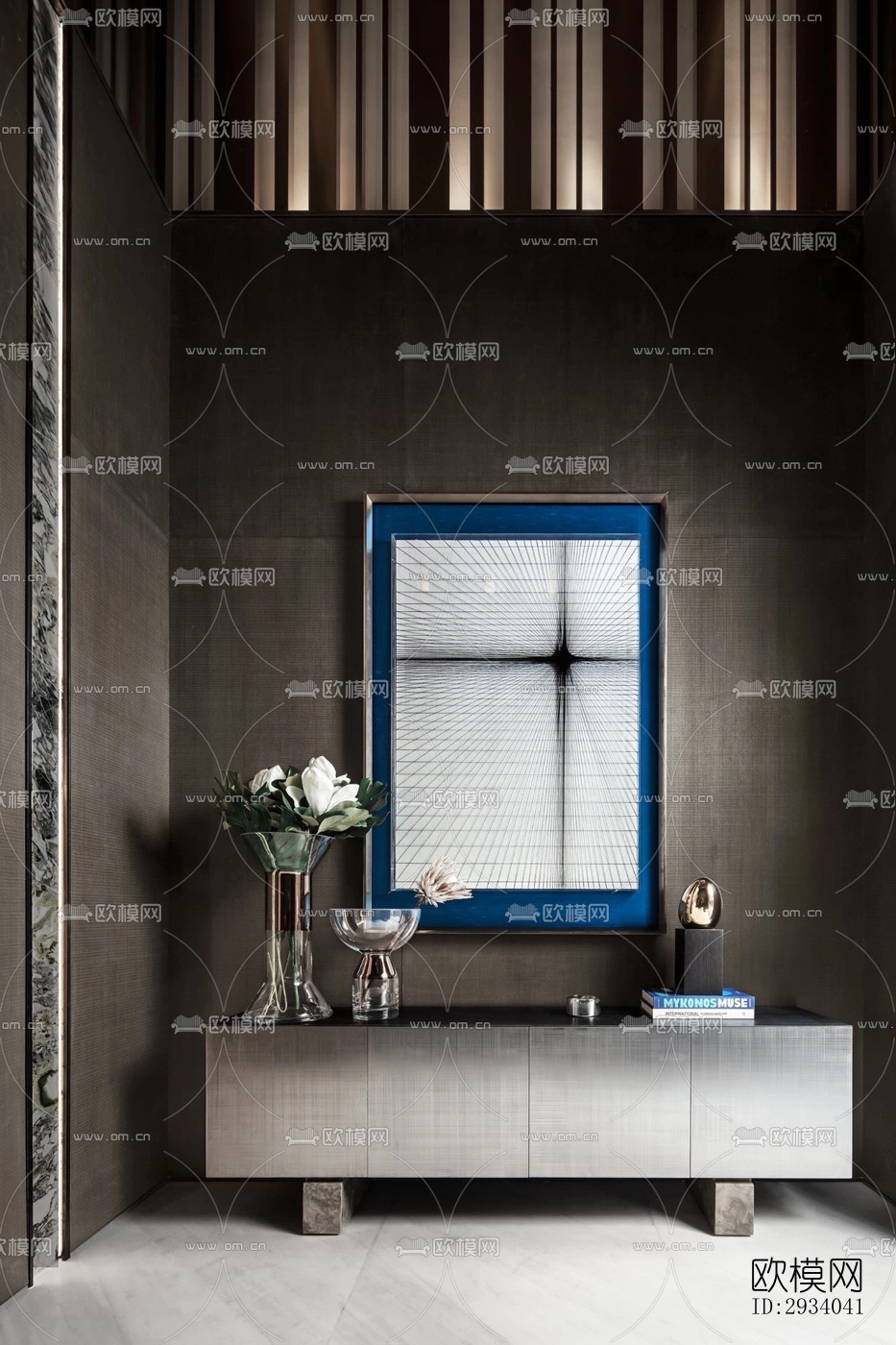 现代别墅效果图下载（渲染图1）