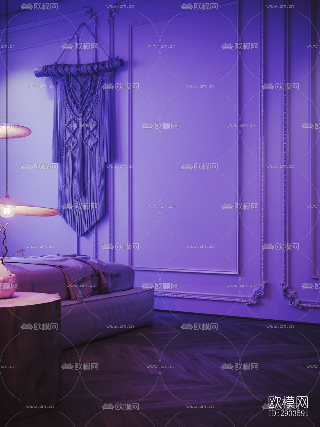 北欧公寓效果图下载（渲染图3）