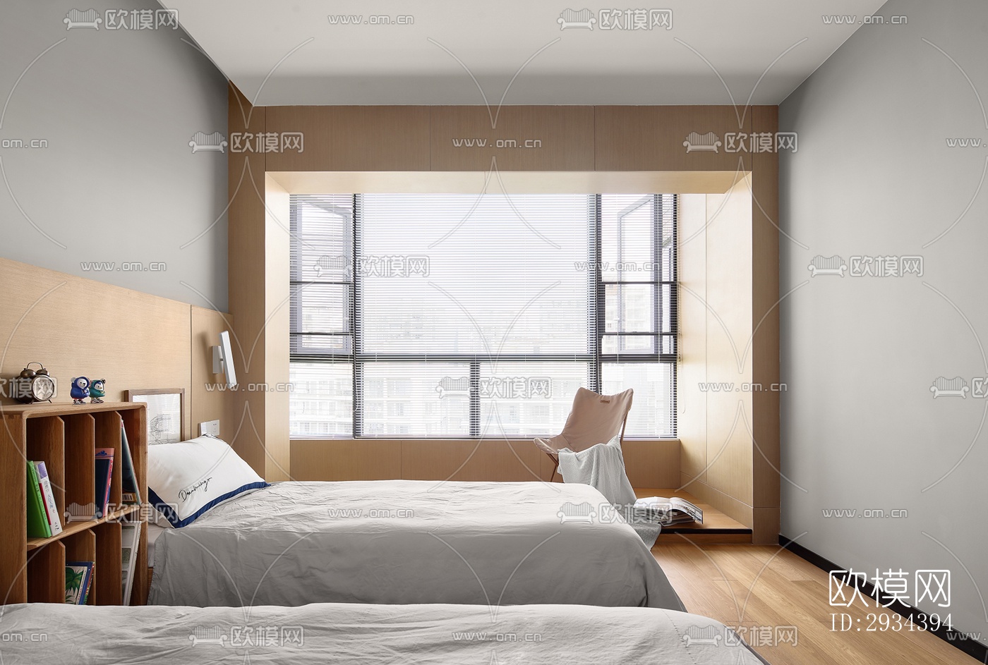 北欧平层效果图下载（渲染图11）