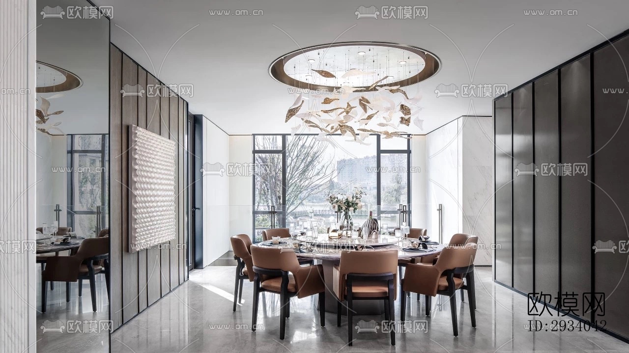 现代别墅效果图下载（渲染图8）