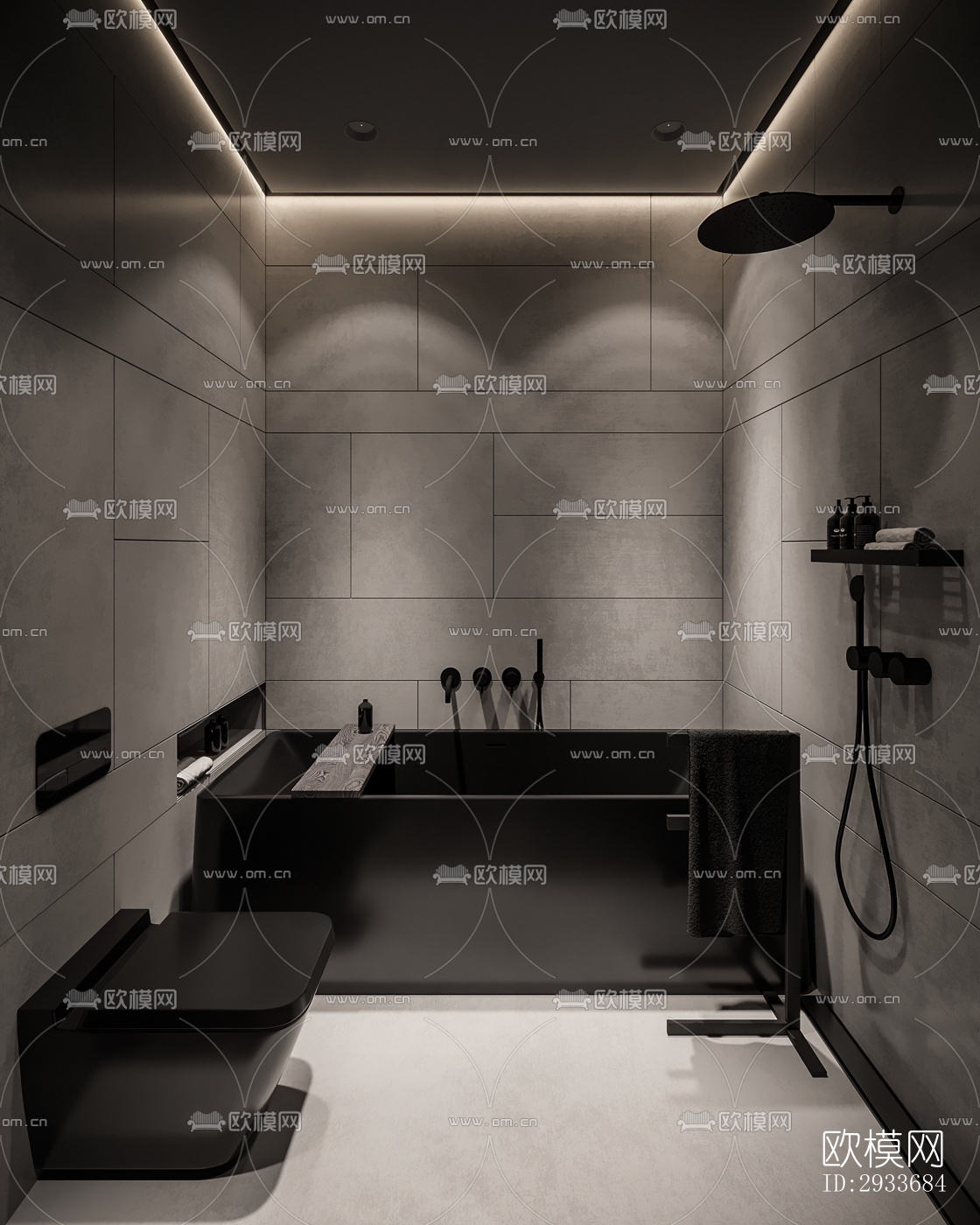 工业风公寓效果图下载（渲染图13）