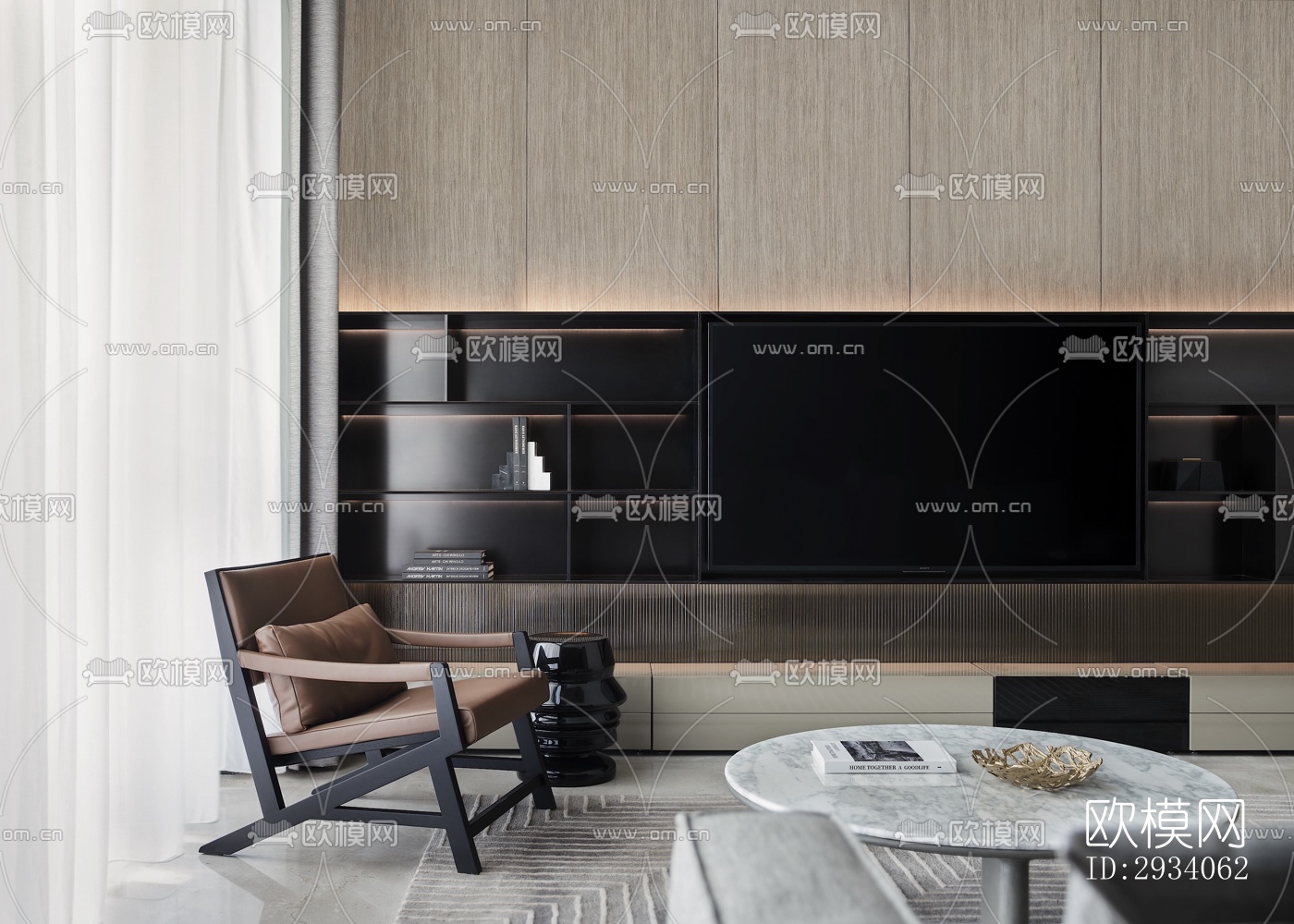 现代别墅效果图下载（渲染图7）