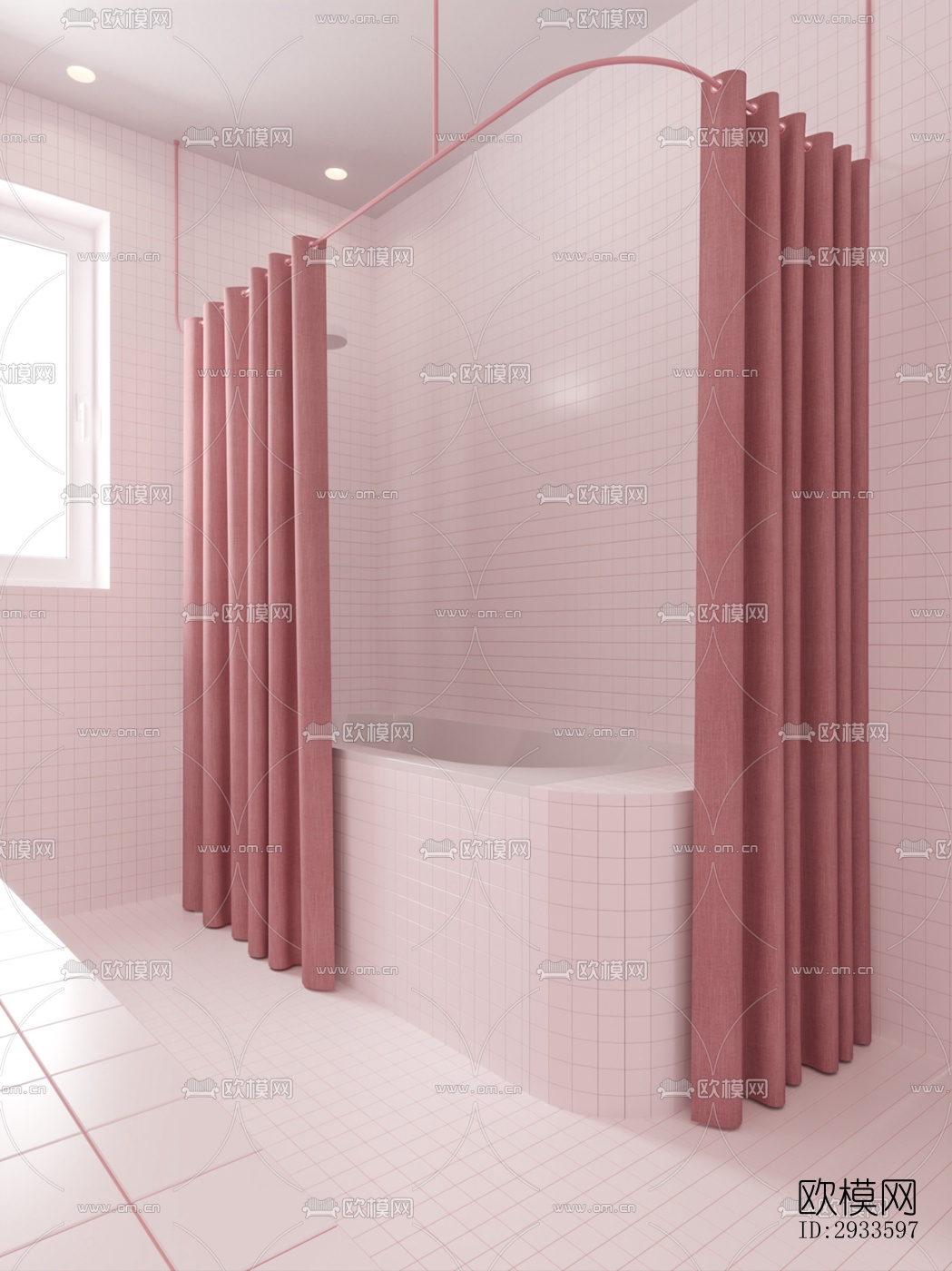 北欧公寓效果图下载（渲染图8）