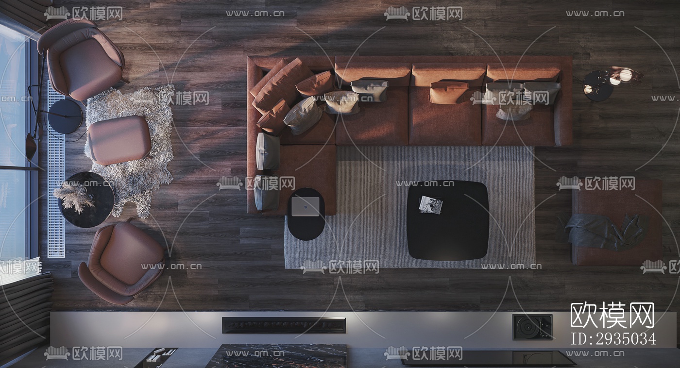 高级灰平层效果图下载（渲染图3）