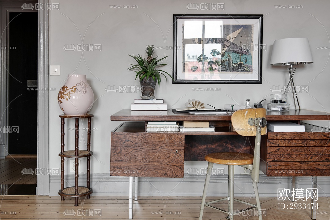 北欧公寓效果图下载（渲染图19）