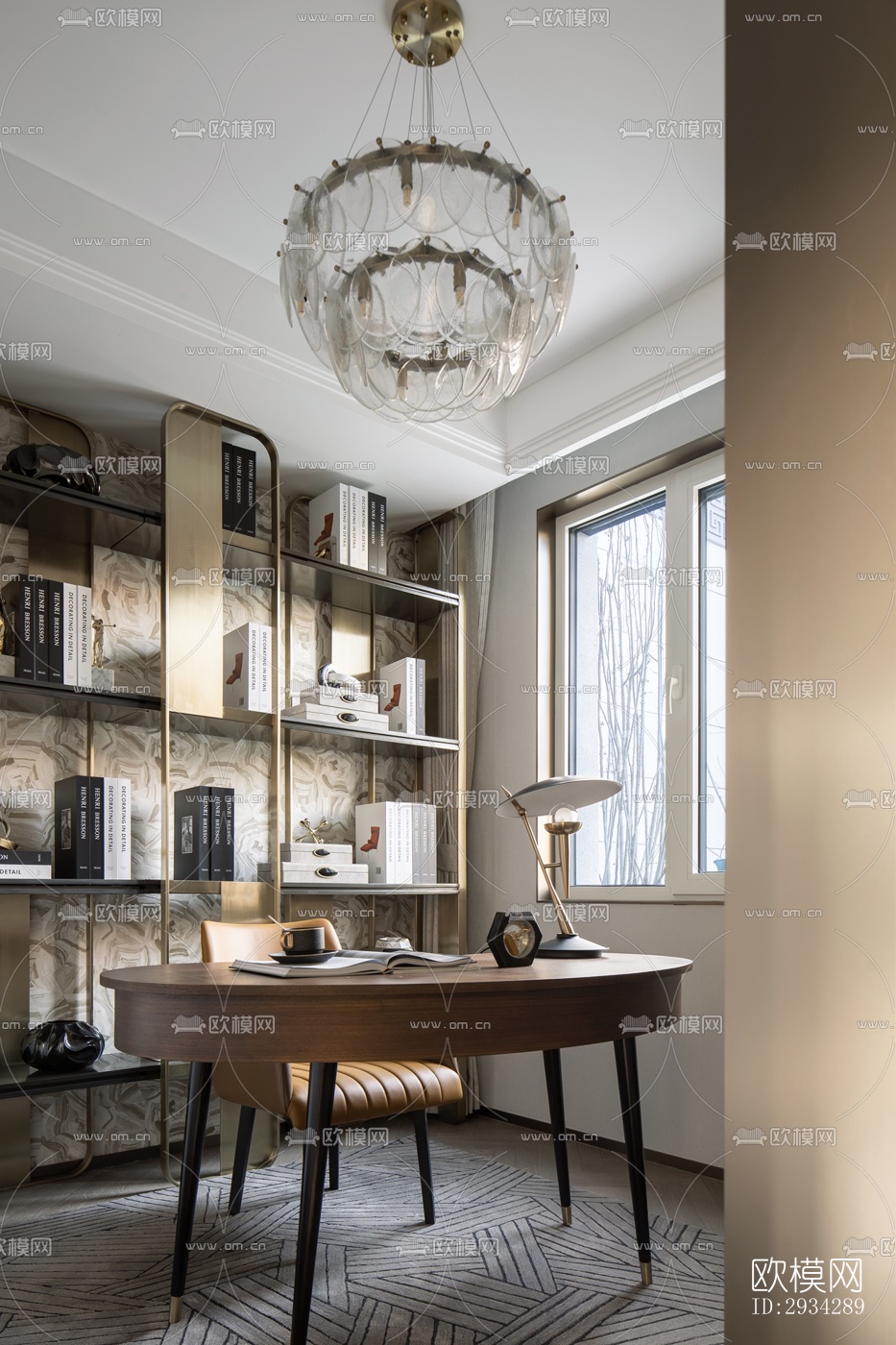 现代复式效果图下载（渲染图11）