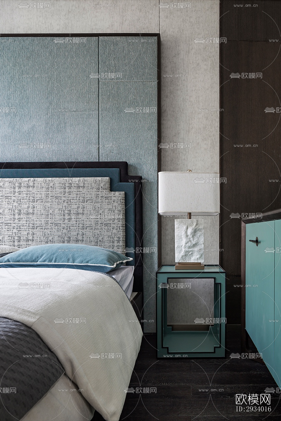 新中式别墅效果图下载（渲染图8）