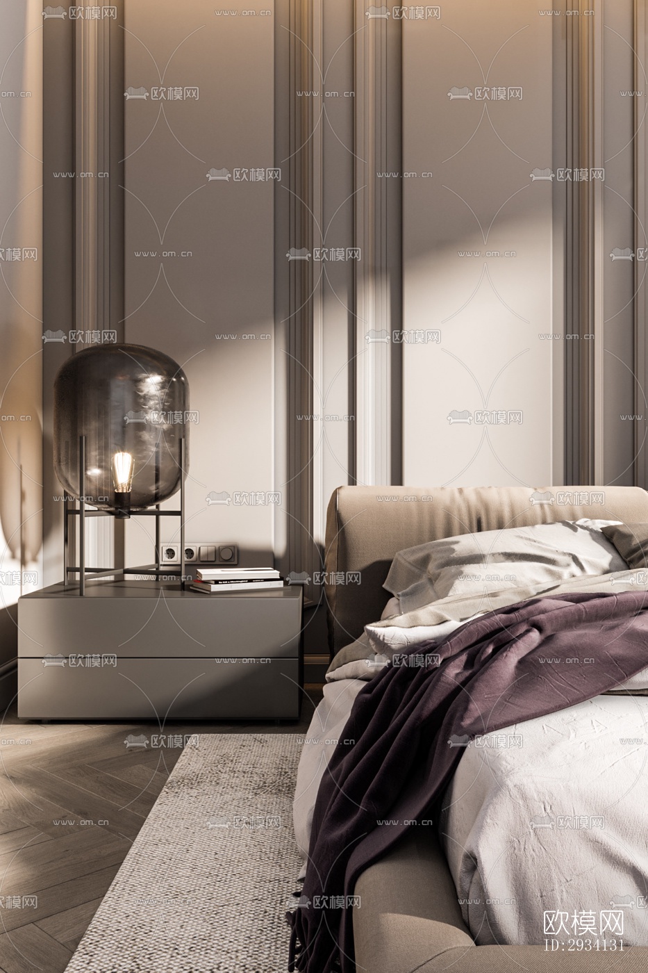 现代别墅效果图下载（渲染图3）