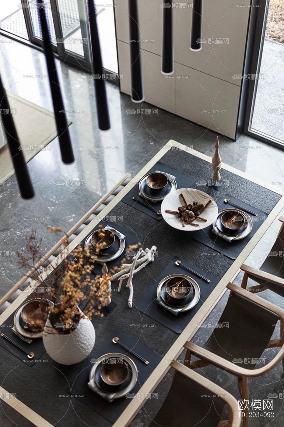 现代别墅效果图下载（渲染图19）