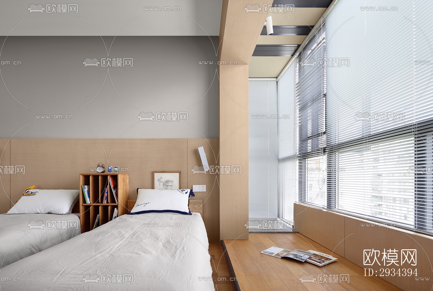 北欧平层效果图下载（渲染图13）