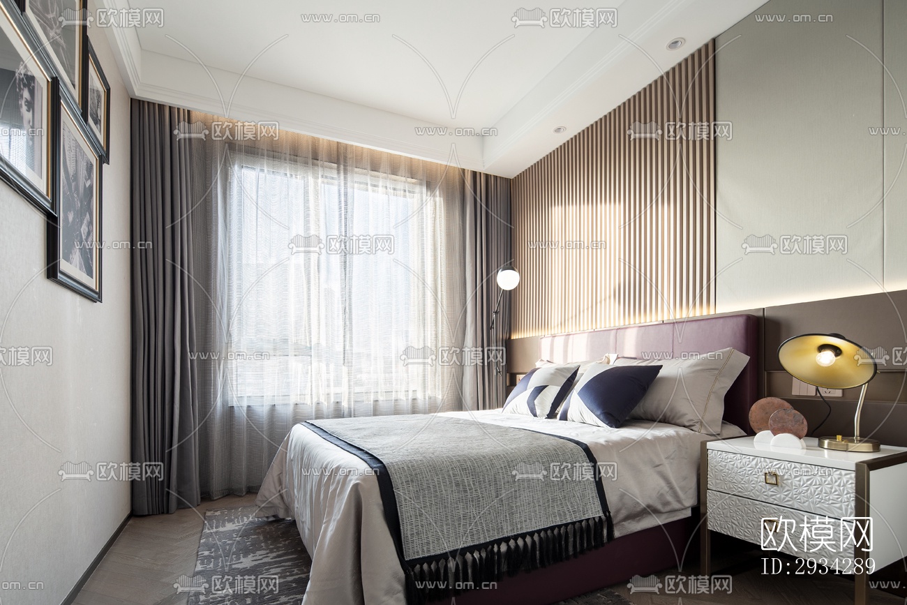 现代复式效果图下载（渲染图9）