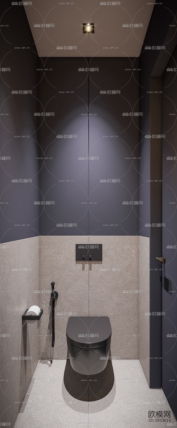 北欧公寓效果图下载（渲染图1）