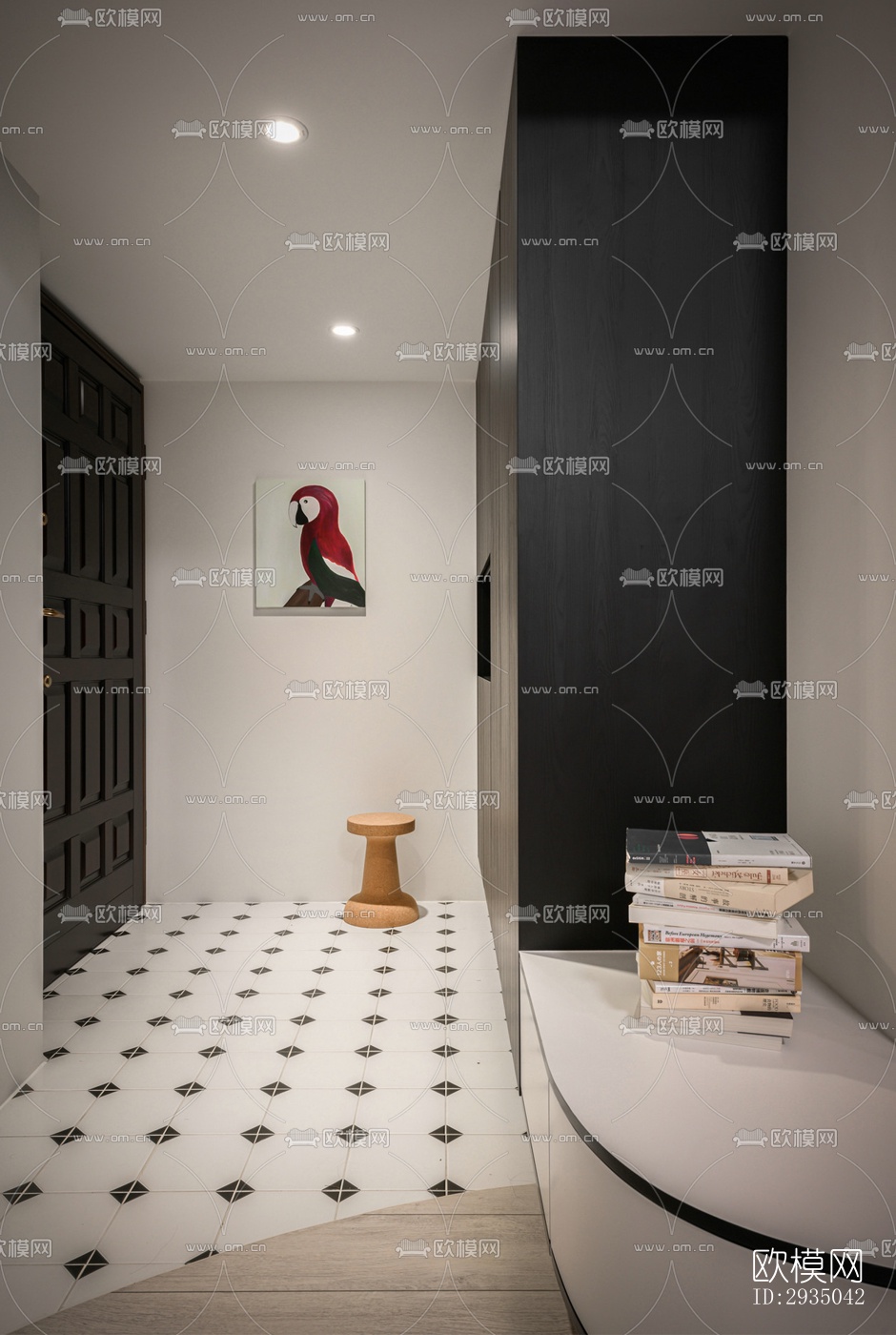 高级灰平层效果图下载（渲染图1）