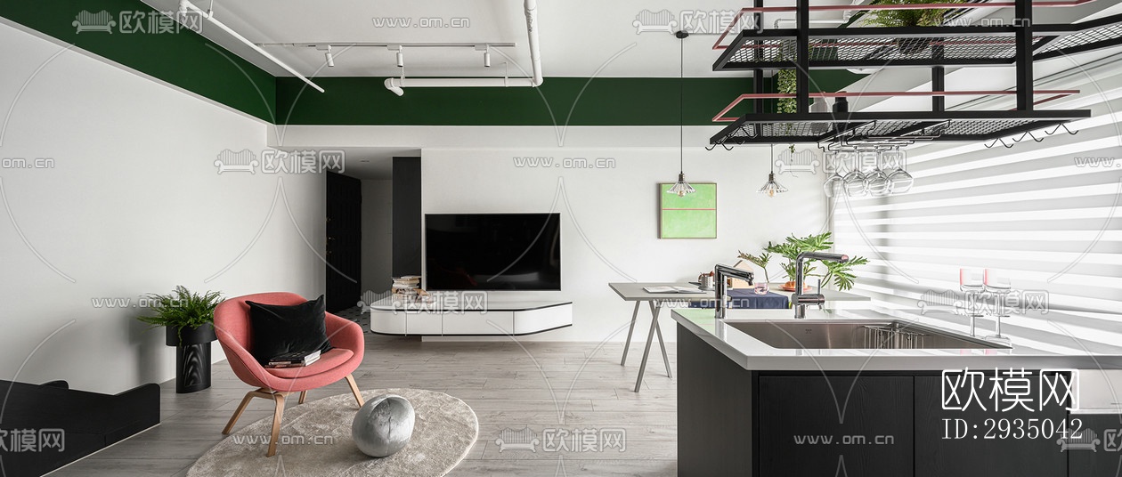 高级灰平层效果图下载（渲染图4）