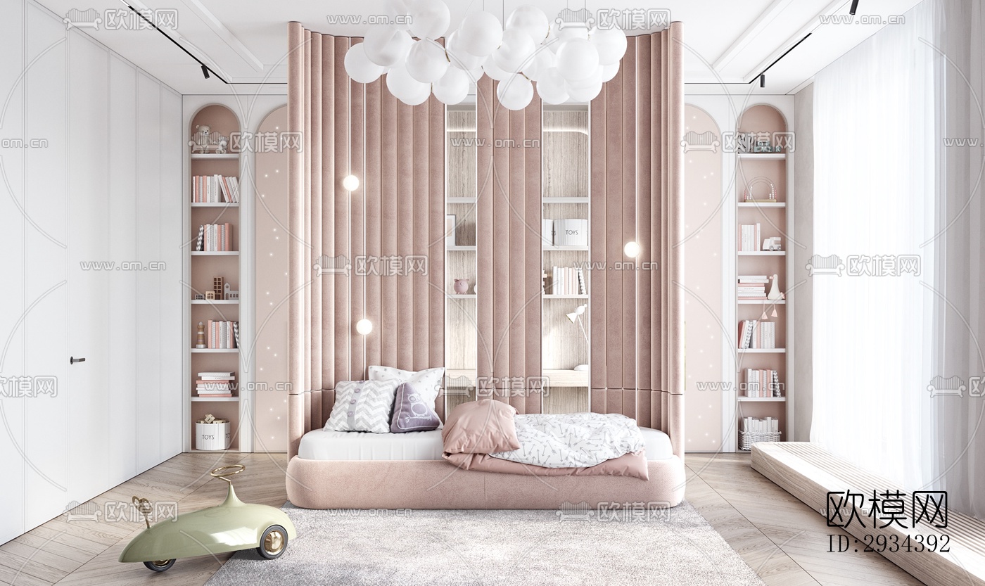 北欧平层效果图下载（渲染图13）