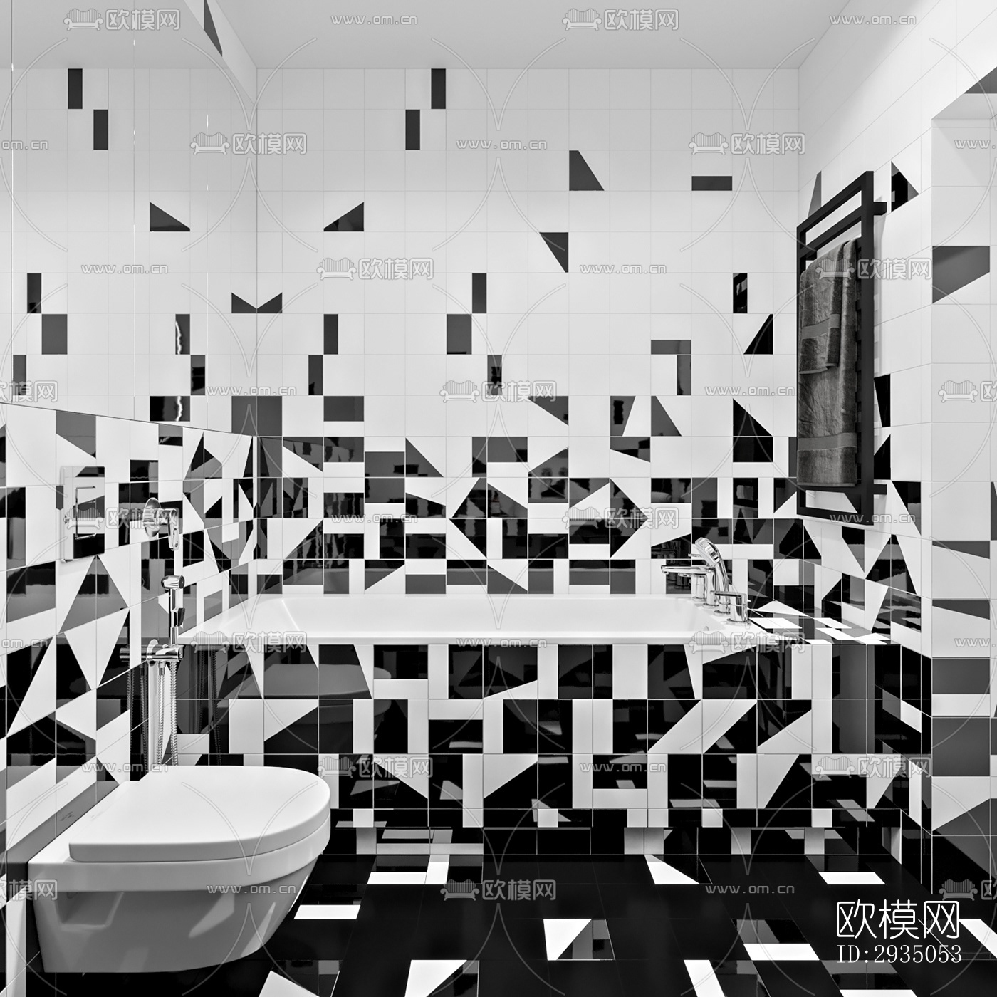 高级灰平层效果图下载（渲染图16）