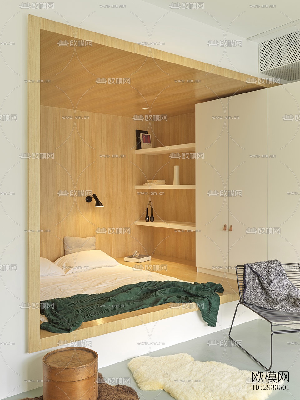 北欧公寓效果图下载（渲染图7）