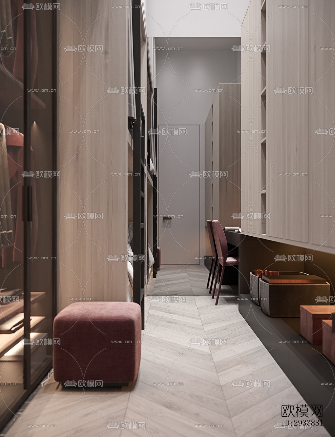 北欧别墅效果图下载（渲染图7）