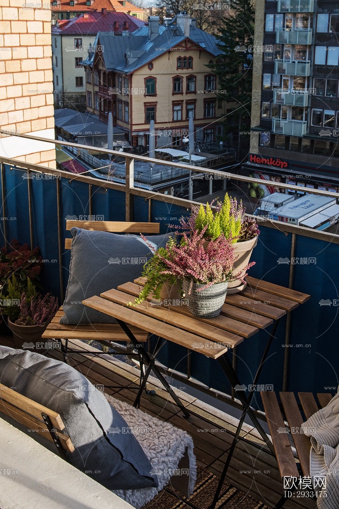 北欧公寓效果图下载（渲染图2）