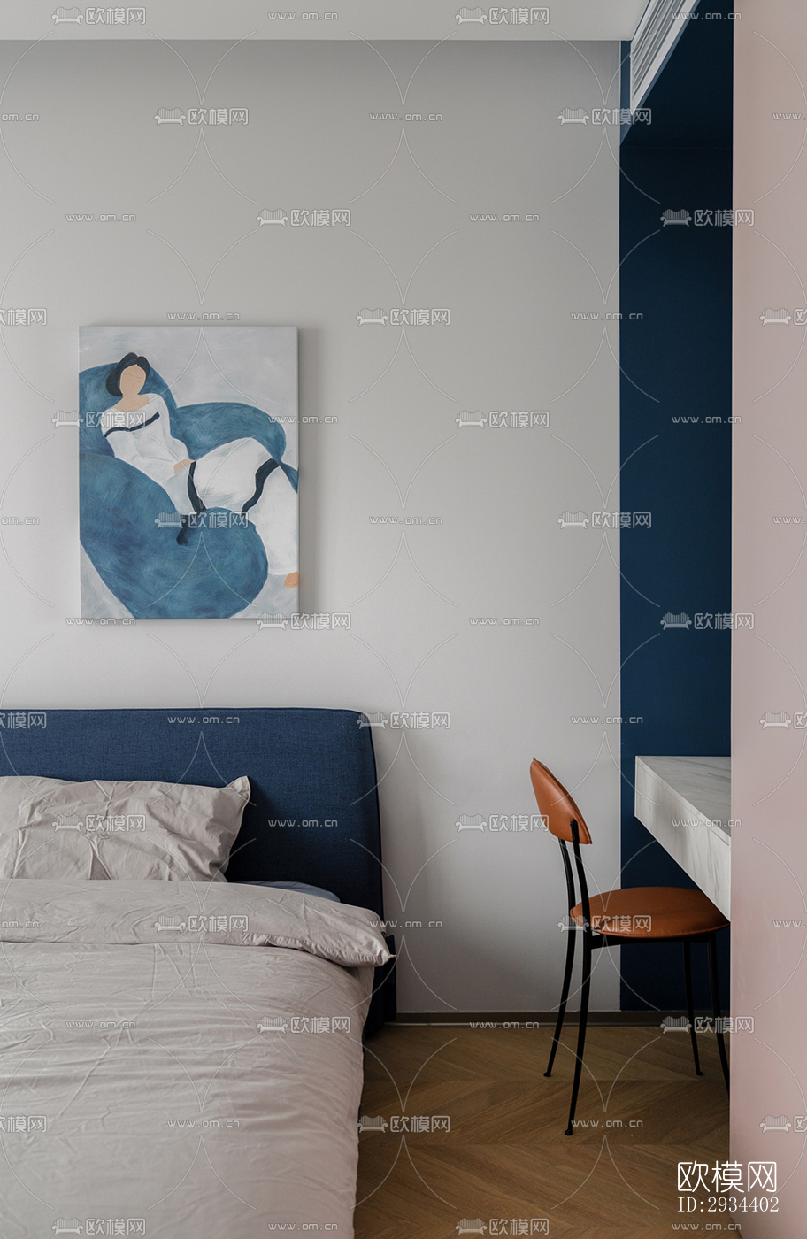 北欧平层效果图下载（渲染图2）