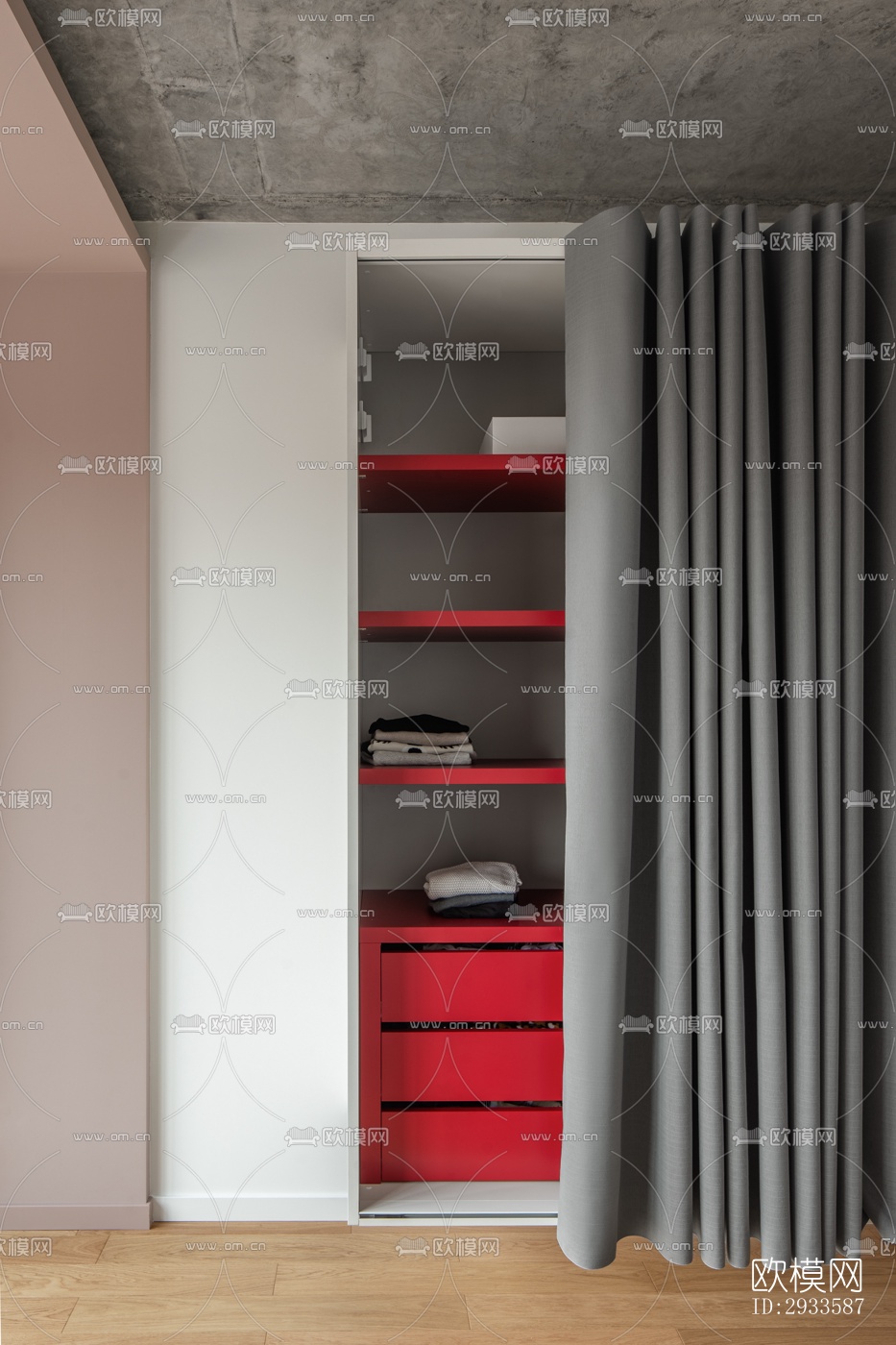 北欧公寓效果图下载（渲染图8）