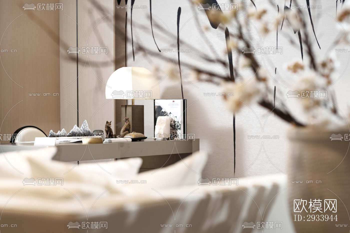 新中式别墅效果图下载（渲染图19）