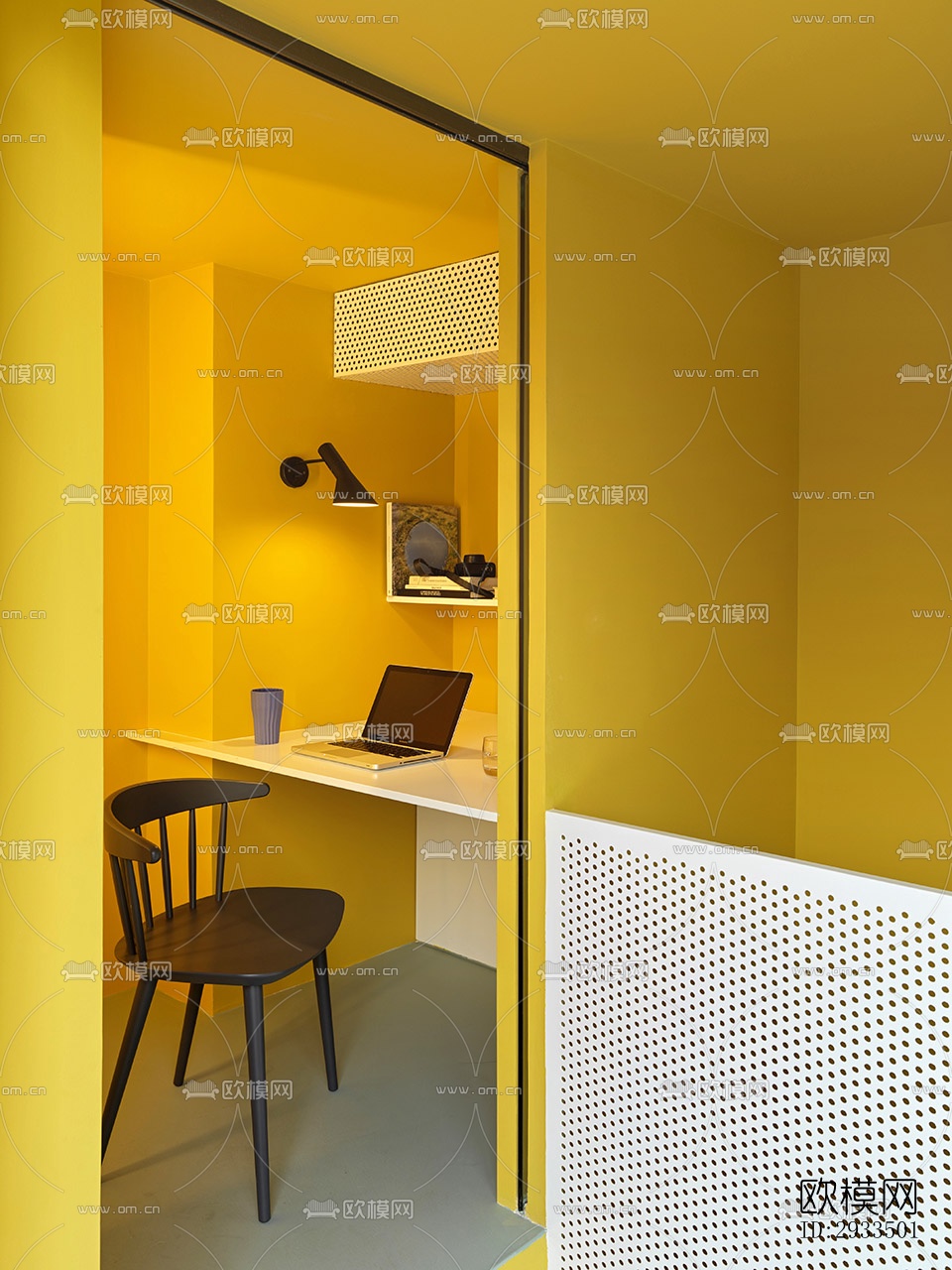 北欧公寓效果图下载（渲染图9）