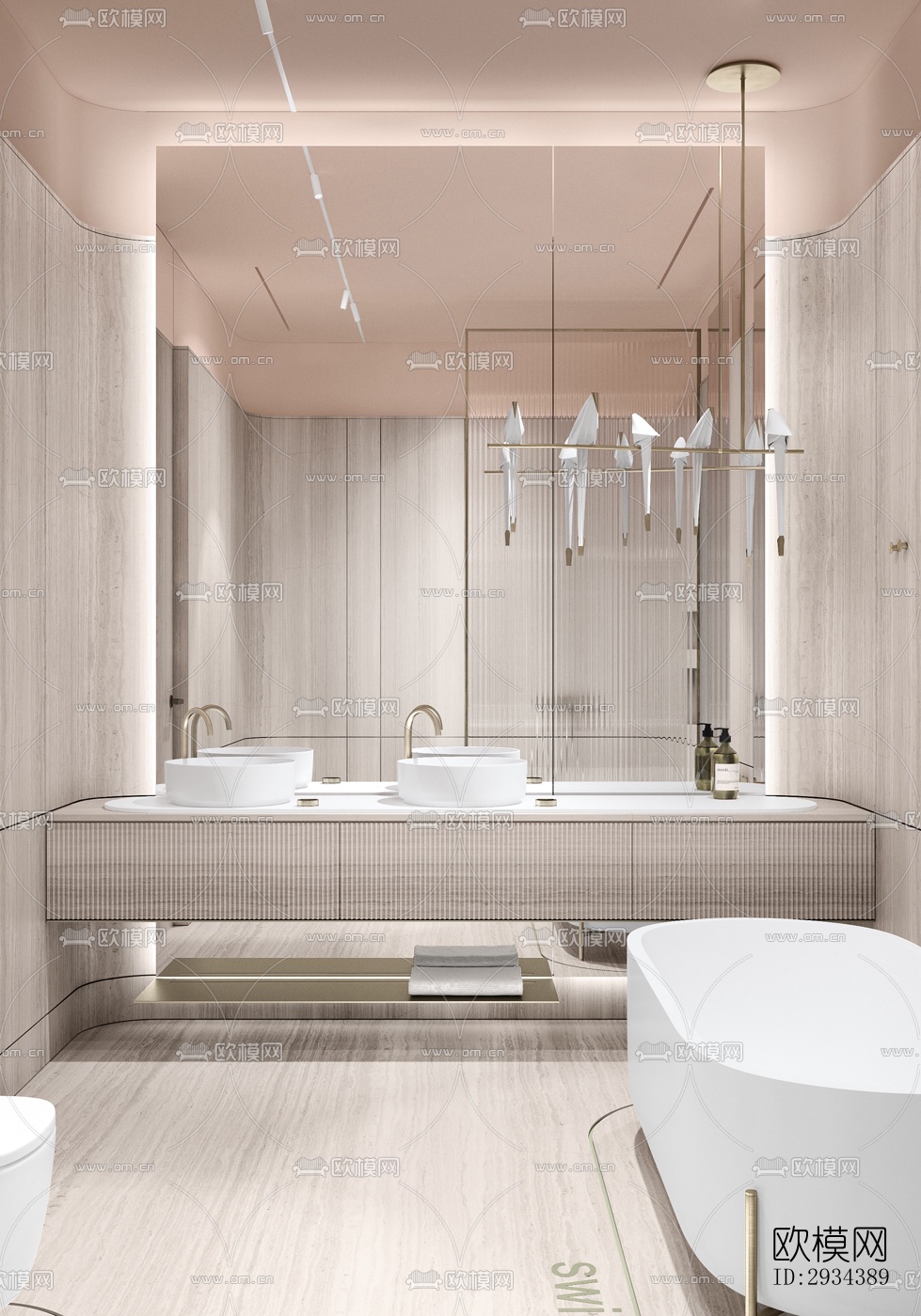 北欧平层效果图下载（渲染图7）