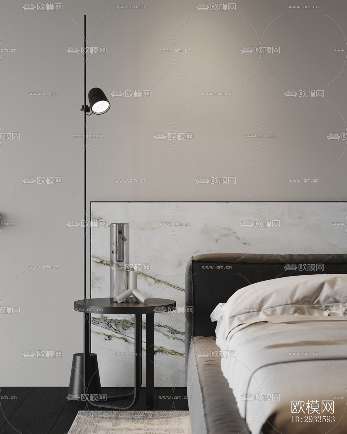 北欧公寓效果图下载（渲染图3）