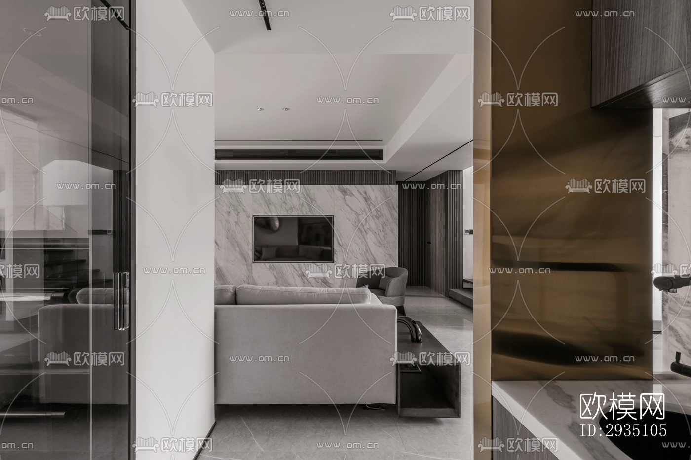 高级灰平层效果图下载（渲染图16）