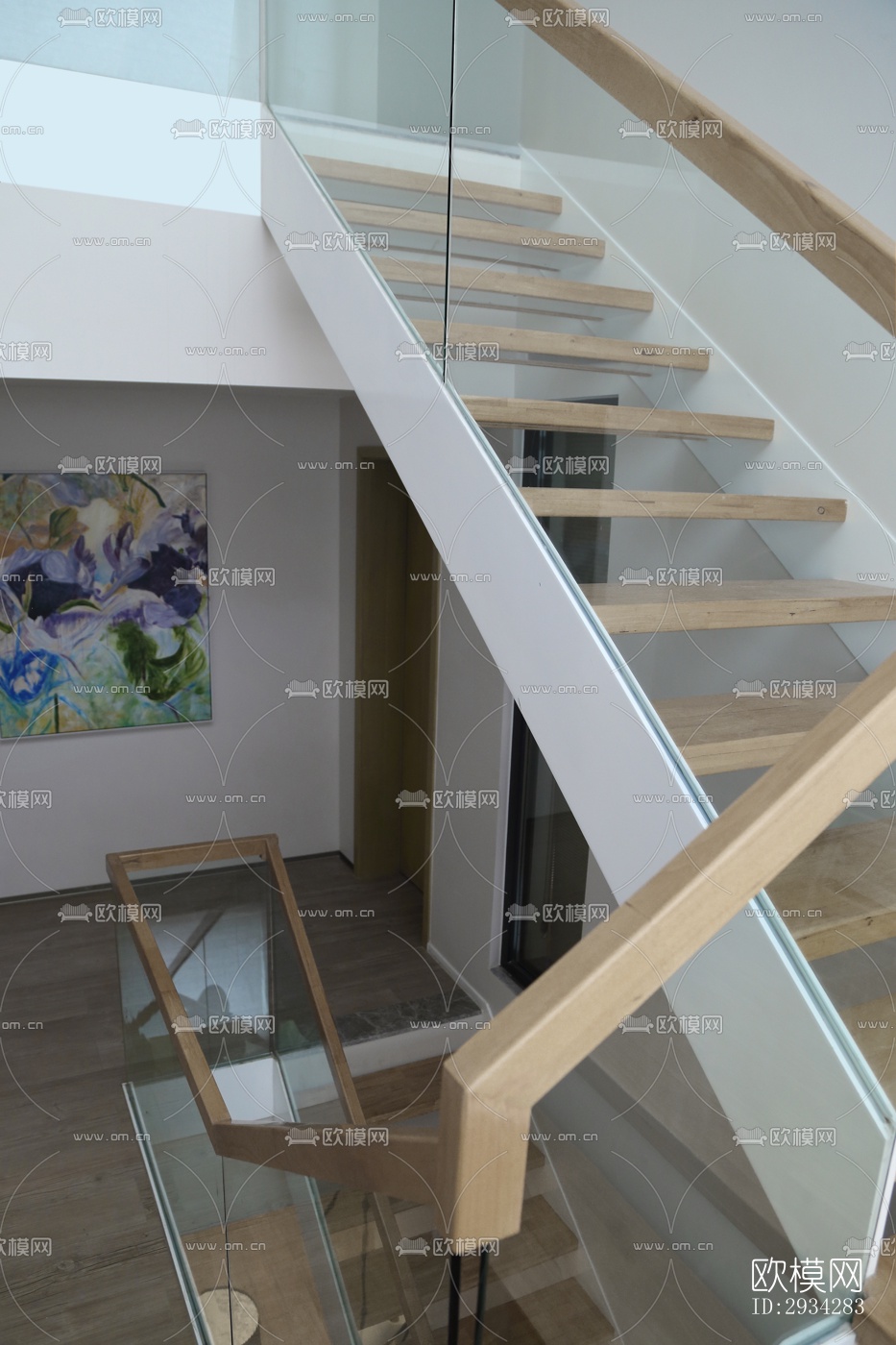 现代复式效果图下载（渲染图5）