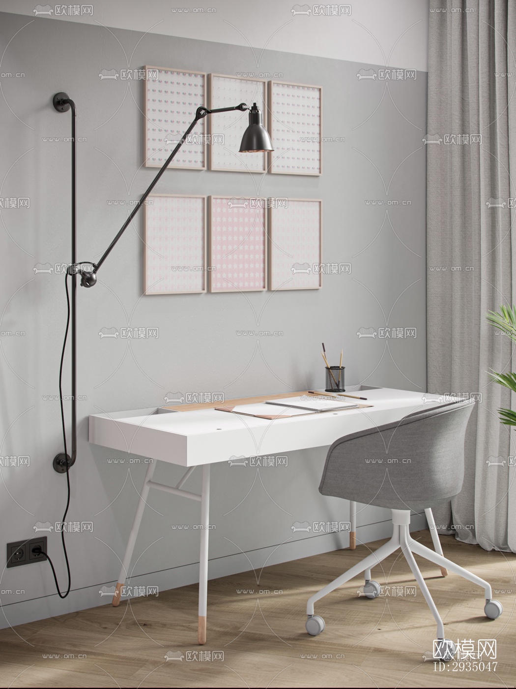 高级灰平层效果图下载（渲染图17）