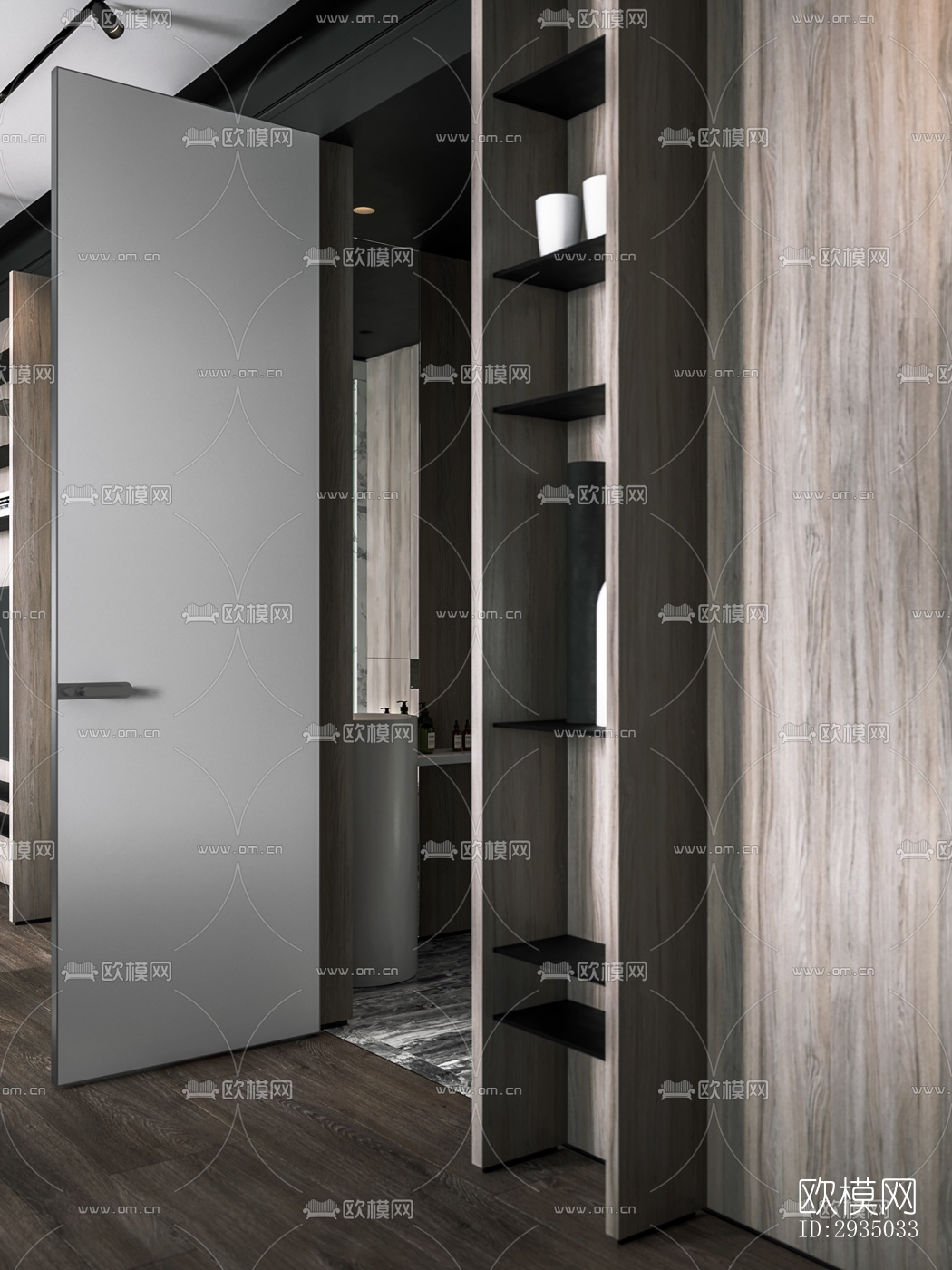 高级灰平层效果图下载（渲染图1）