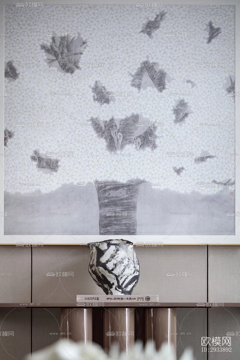 新中式别墅效果图下载（渲染图16）