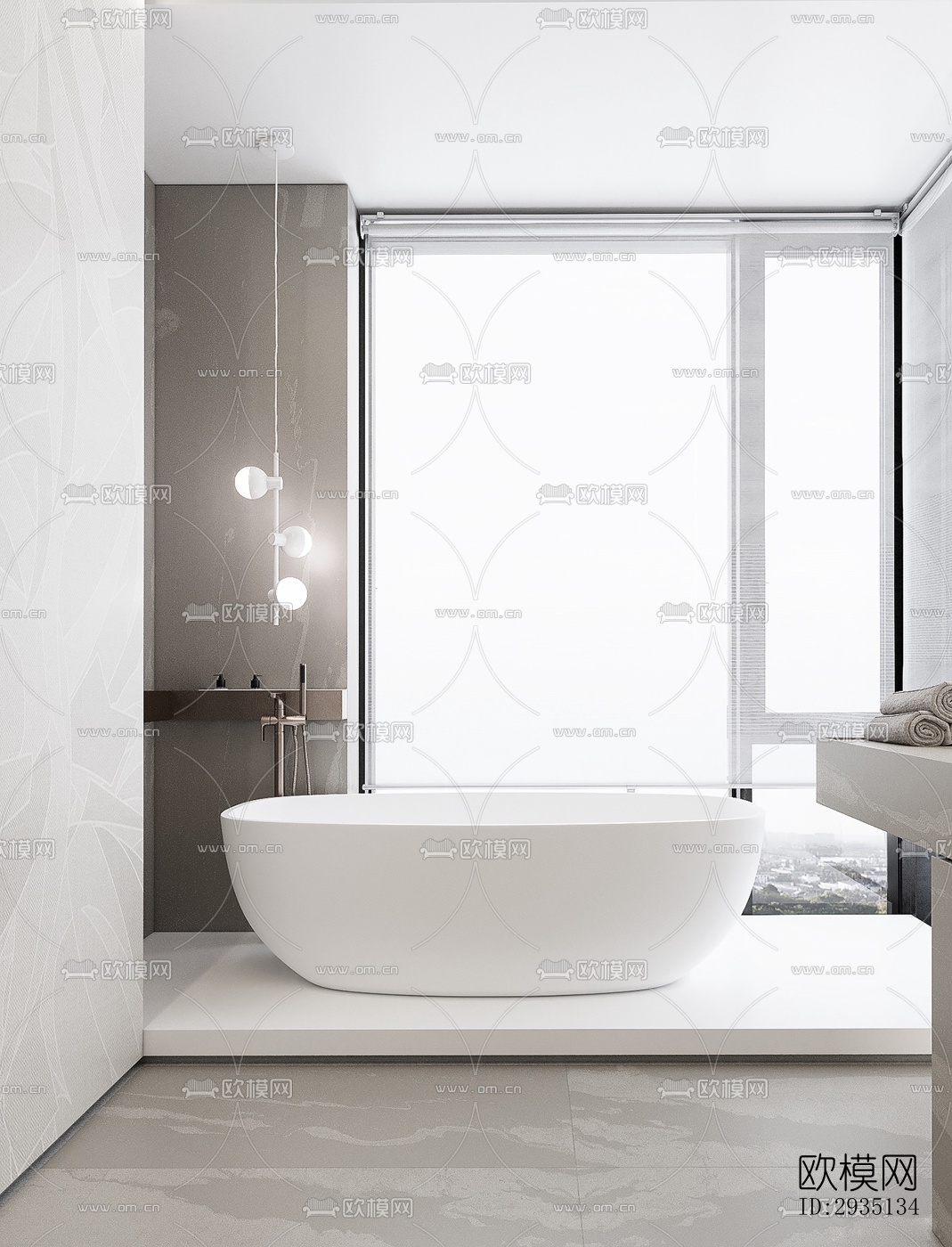 高级灰平层效果图下载（渲染图17）