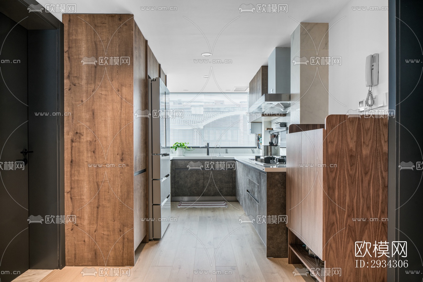 现代复式效果图下载（渲染图15）