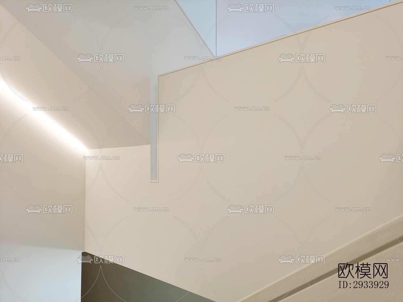 新中式别墅效果图下载（渲染图13）