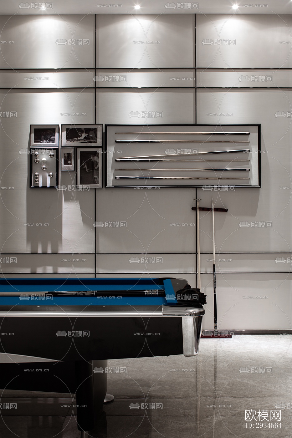 新中式平层效果图下载（渲染图15）