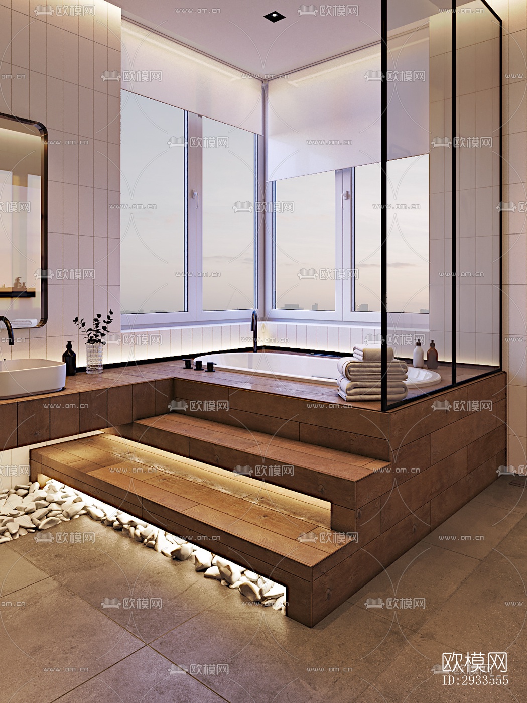 北欧公寓效果图下载（渲染图4）