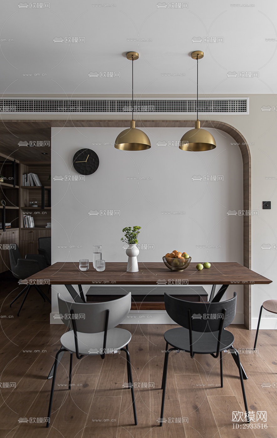 北欧公寓效果图下载（渲染图15）