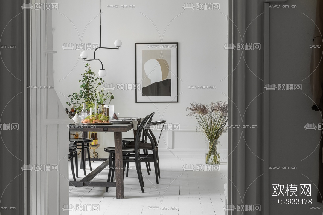 北欧公寓效果图下载（渲染图14）