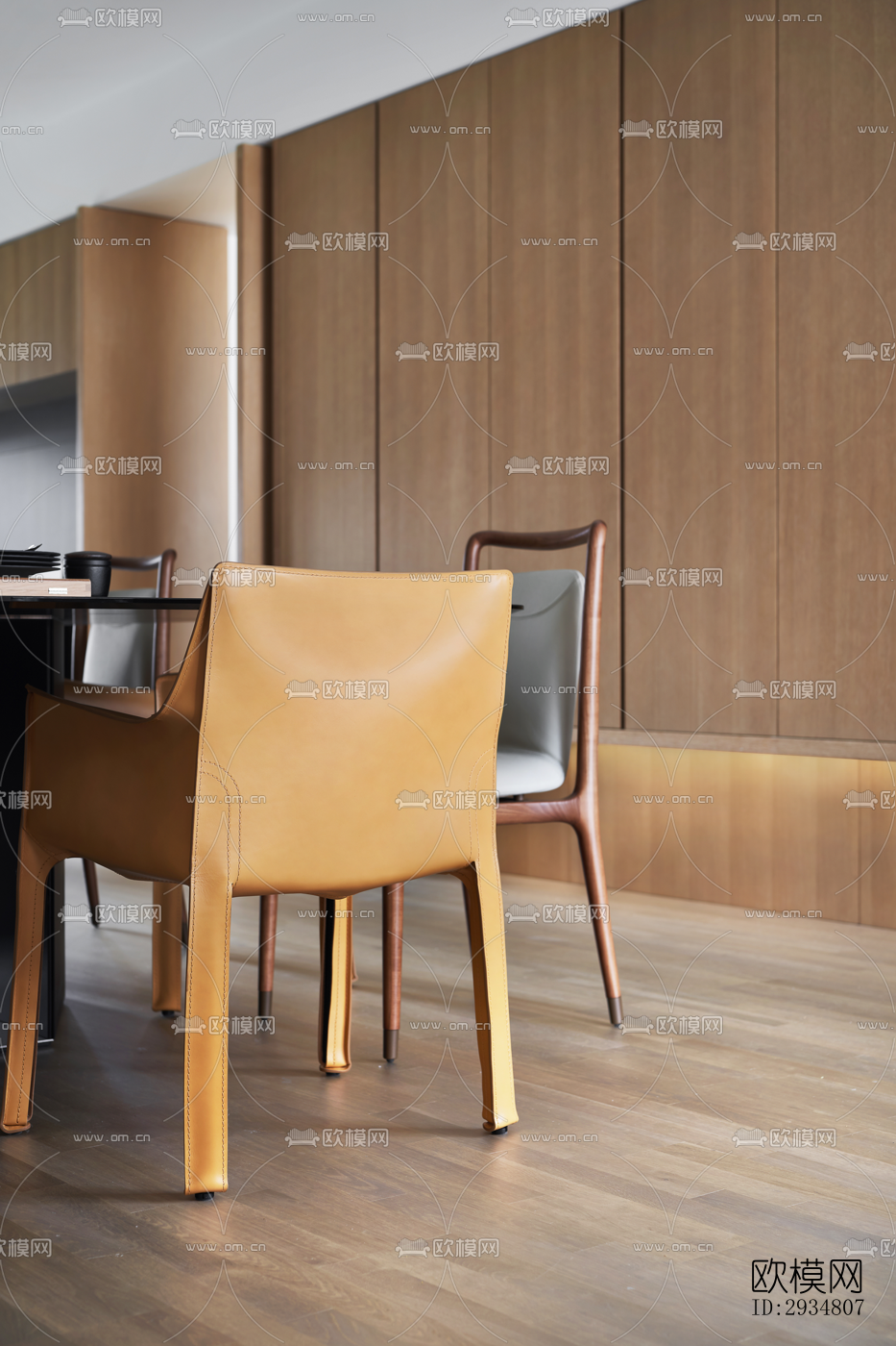 现代平层效果图下载（渲染图10）