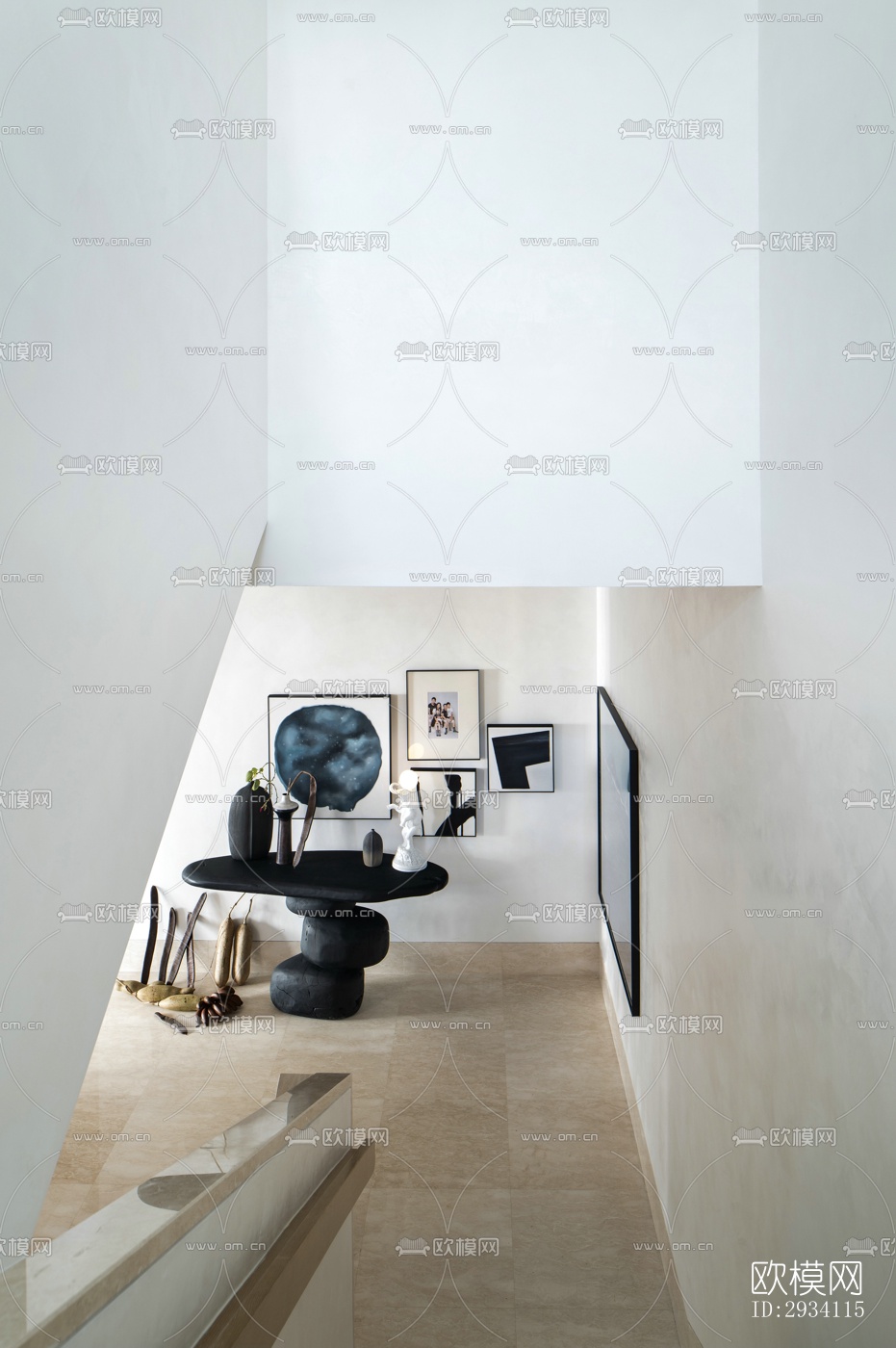 现代别墅效果图下载（渲染图9）