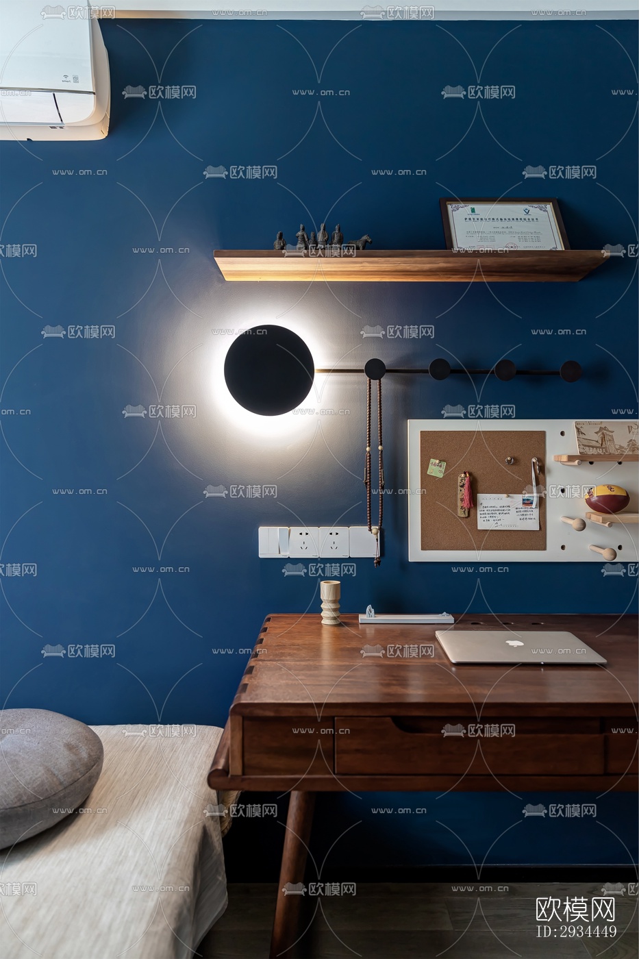 后现代平层效果图下载（渲染图9）