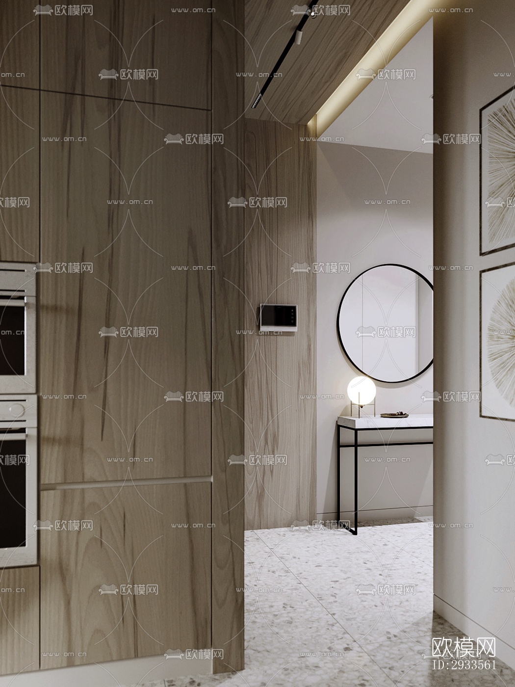 北欧公寓效果图下载（渲染图14）