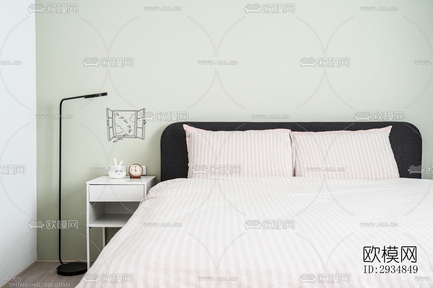 现代平层效果图下载（渲染图17）