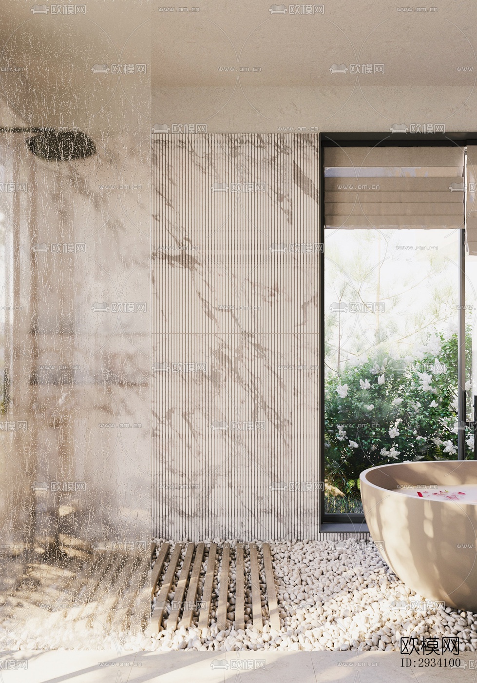 现代别墅效果图下载（渲染图2）