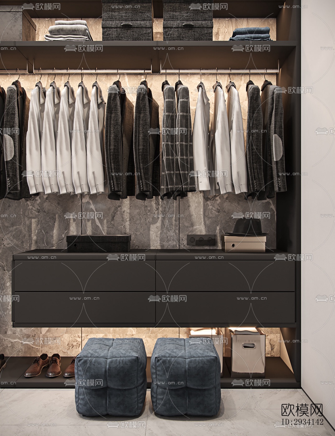 现代别墅效果图下载（渲染图13）