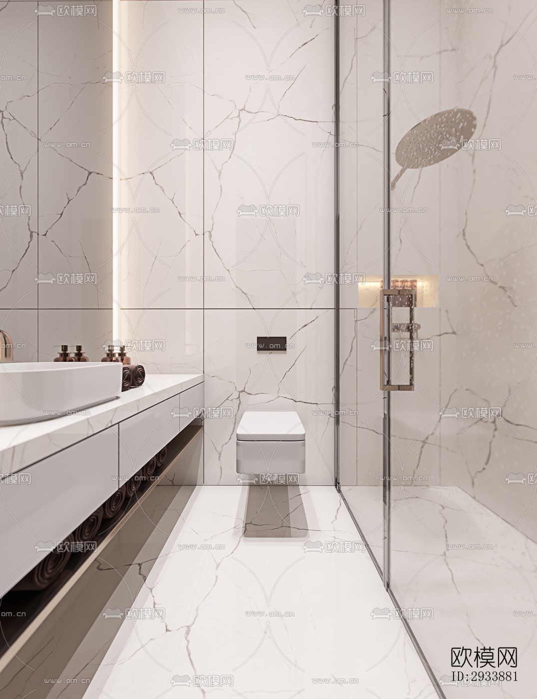 北欧别墅效果图下载（渲染图10）